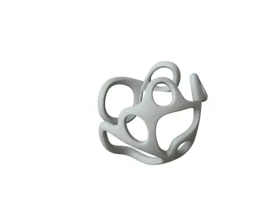 SciFi Cube Object No 37874 Low Poly Shape Texture