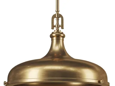 Rutherford pendant light 3D model