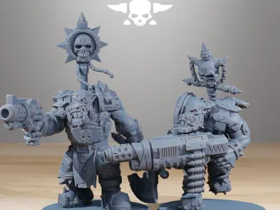 Orkaz SkullKrushers 3D print model