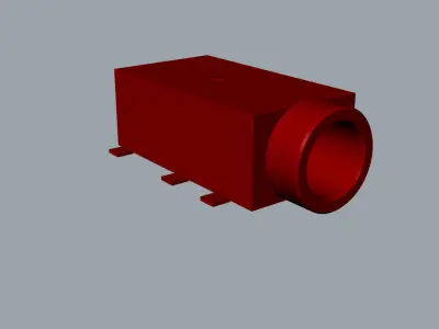 ear jack 3D Model  3D print model