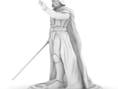 Darth Vader Action figure star-wars 3D print model