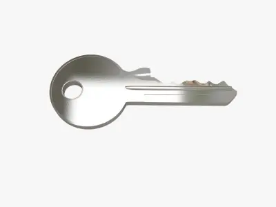 Door key 3D model