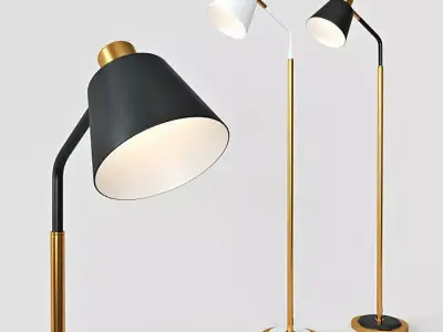 Floor Lamp OYGROUP or Lumina Deco Ardini 3D model