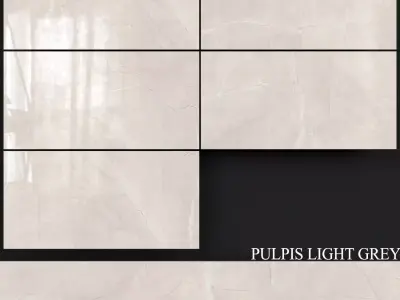 Decovita Pulpis Light Grey 600x1200 3D model