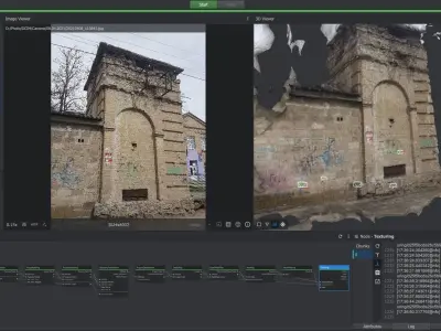 3DF Zephyr - Big building 3D model