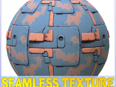 SciFi Seamless Texture Texture 57