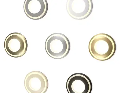 IT-705 Integrator Round Step Light LED Stair Light Free 3D model