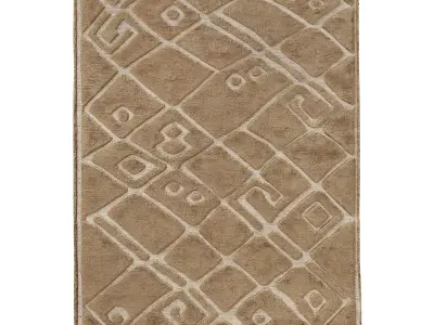 NORIAH WOOL RUG 3D model