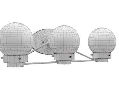 Spatial Bath Vanity Wall Light P300114 3D model