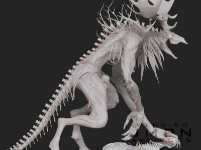 CREATURE - WENDIGO 3D print model