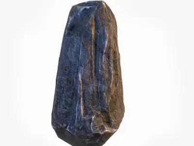 Big Stone 4 low poly Low-poly 3D model