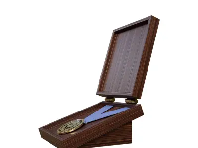 Medal Low-poly 3D model