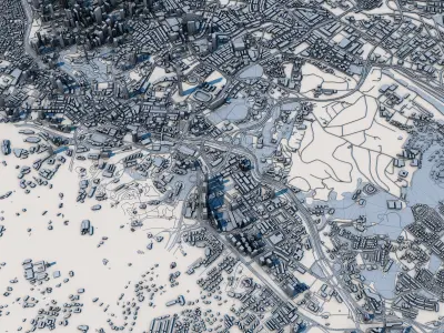 Kuala Lumpur City Malaysia 3D model