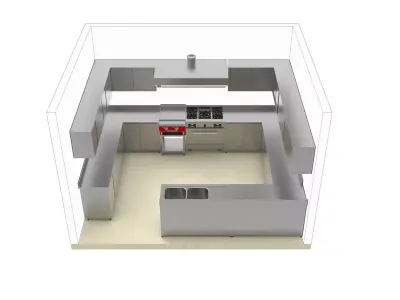 KITCHEN 49 3D model