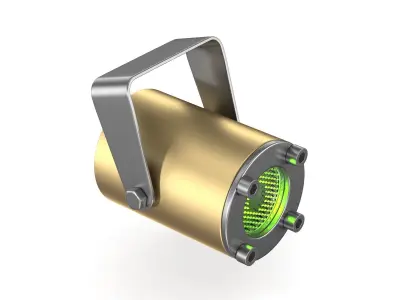 DTS LED Underwater Dive 1 FC with Stand 3D model