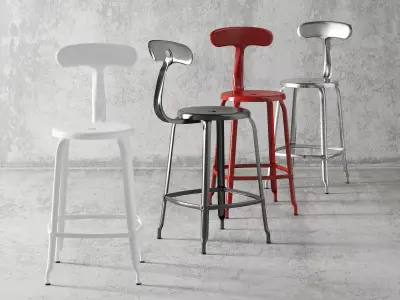 N Chair 60 and 75 3D model
