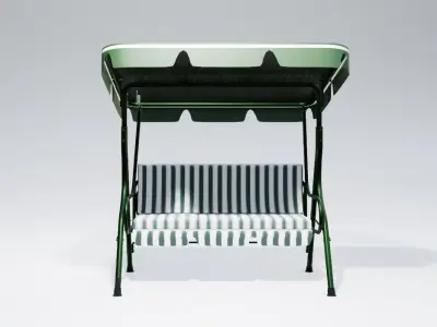 garden swing 3D model