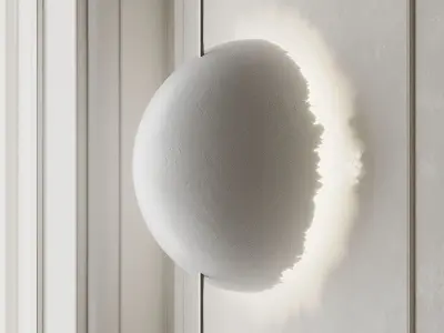 PostKrisi W 21 wall Light from Catellani and Smith 3D model