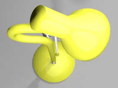 Gooseneck Lamp 1 3D model