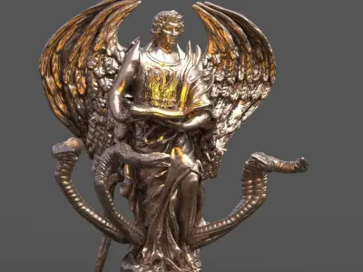 Kings Crown Arch Angel 2 3D model