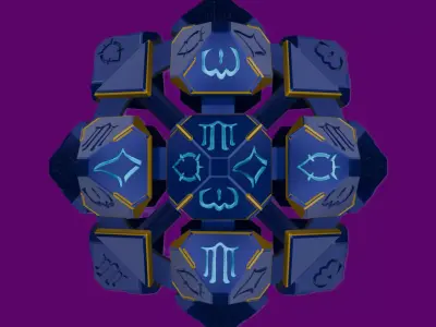 Hexcore inspired by Arcane 3D print model