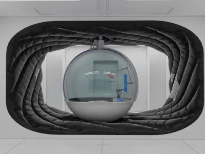 scifi room small 3D model