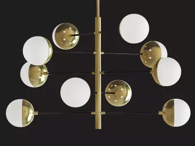 Abstraction Balls 3D model