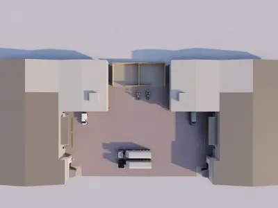 Warehouse-Warehouse Building 3D model 25