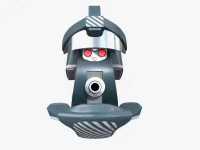Sci fi Drone Low-poly 3D model get