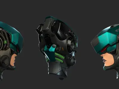 Helmet 03 01 3D model