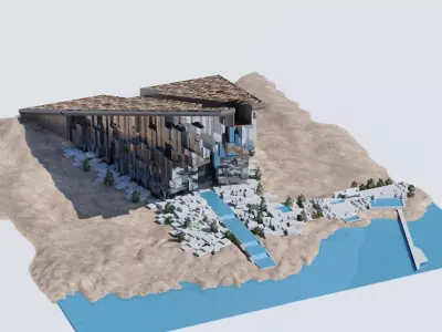 Gidori - Neom saudi arabia 3D model