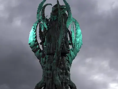  Underworld Eldritch walkway Tower 3D model