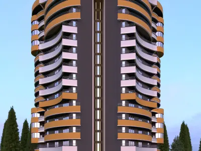 Building Model  3D model