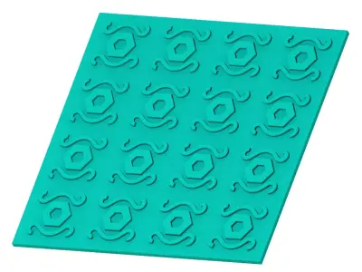 Astonishing Fancy Tiles 3D print model