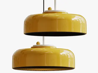 Pendant light Podgy 3D model