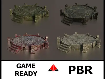 Ancient altar Texture Pack