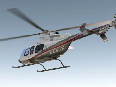  Bell 407 GX Utility Helicopter 