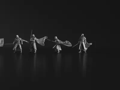 Darth Vader Figure Set 06 3D print model