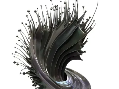 Architectural Abstract Sculpture 3D model