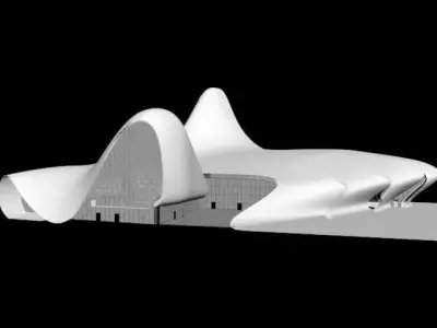Heydar Aliyev Center 3D model
