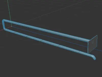 Double Peghook Free 3D model