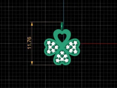  Collection Heart 12 Pendant 3D print model