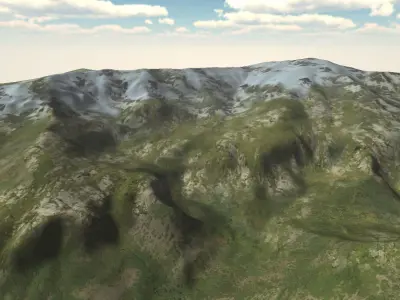 Terrain Texture Set  3D model