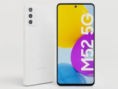 Samsung Galaxy M52 5G  3D model