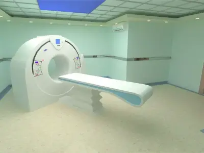 CT Scanning Room 3D model