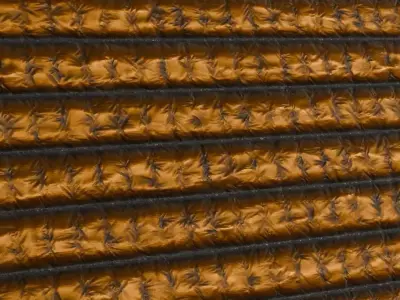 Real Brown Sci-Fi Hose PBR Seamless Texture