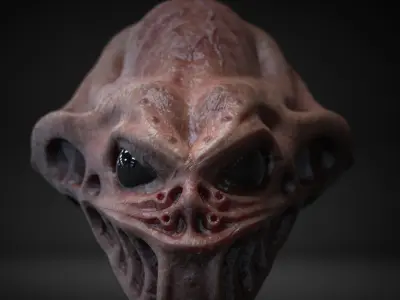 Non Eccentric Creature 3D model