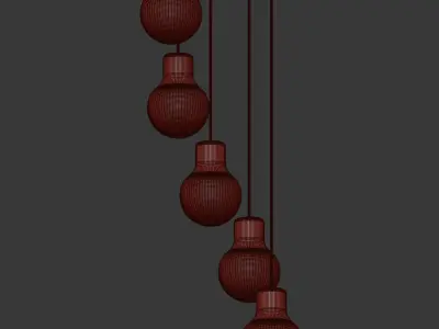 Mass Chandelier Andtradtion 3D model