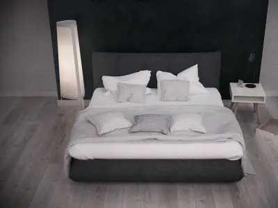 Bed smart 3D model