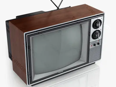  Retro TV Toshiba Blackstripe 